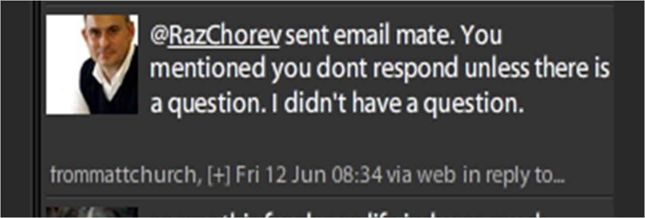 matt church's @tweet matt church's @tweet