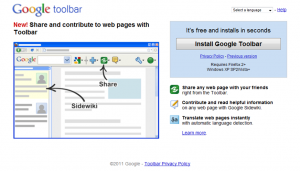 Google Toolbar Google Toolbar