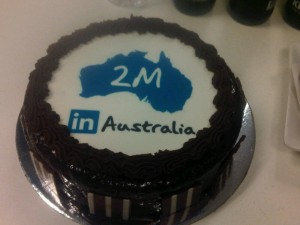 2 Million Linkedin users in Australia 2 Million Linkedin users in Australia