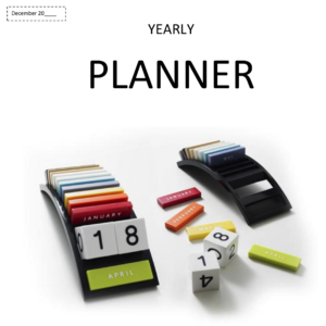 Yearly Planner