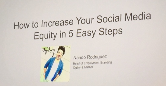 Nando Rodriguez' presentation